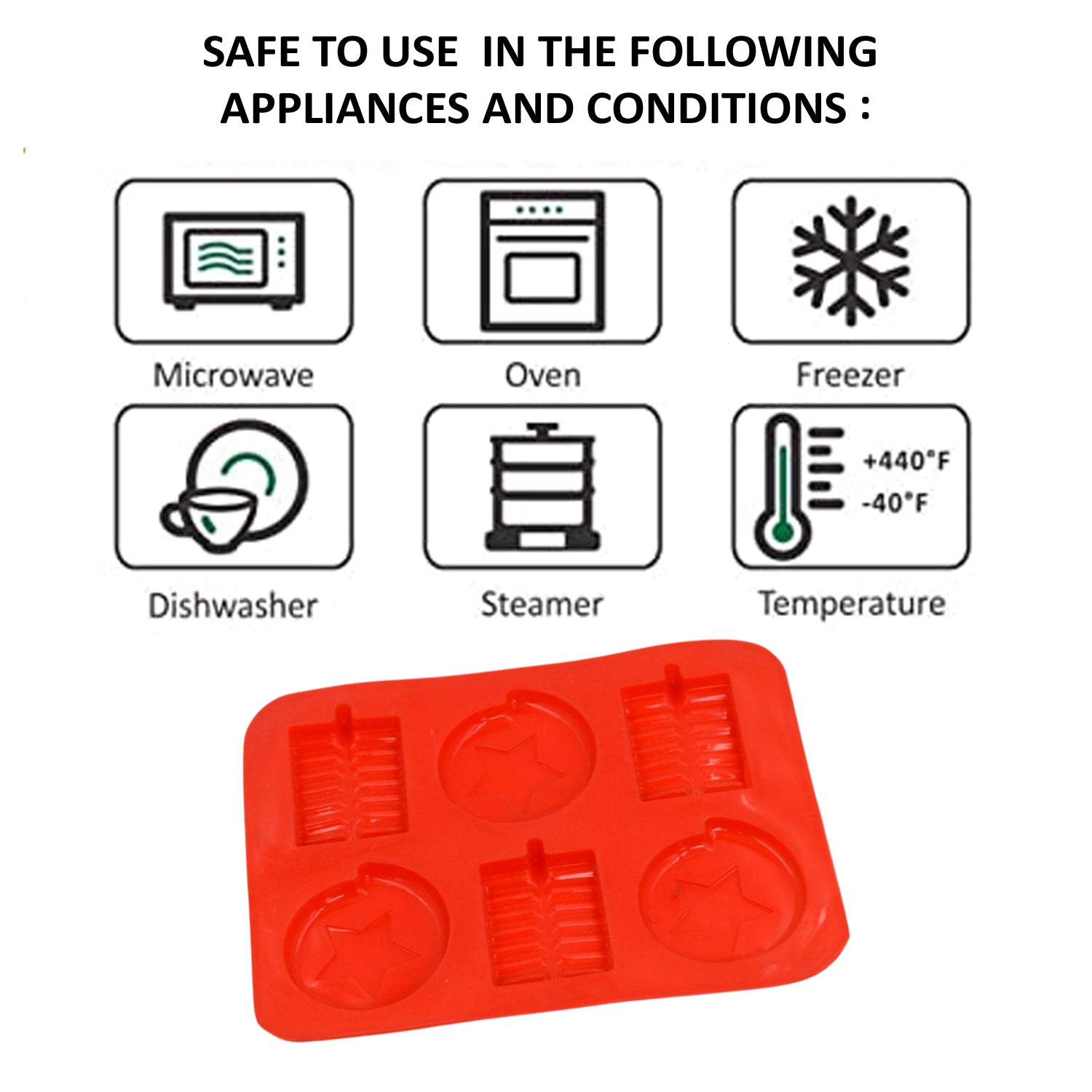 4882 6cavity Chocolate Mould Tray | Cake Baking Mold | Flexible Silicon Ice Cupcake Making Tools 4882 6cavity Chocolate Mould Tray | Cake Baking Mold | Flexible Silicon Ice Cupcake Making Tools
